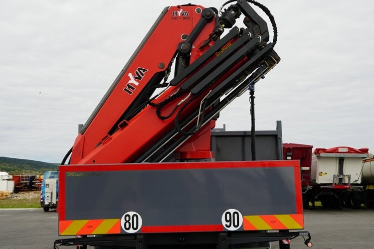 Volvo FHX 430 / SKRZYNIOWY- 7.15 M / HDS HYVA HC-183 / ROTATOR / WIDŁY DO PALET / PILOT zdjęcie 24