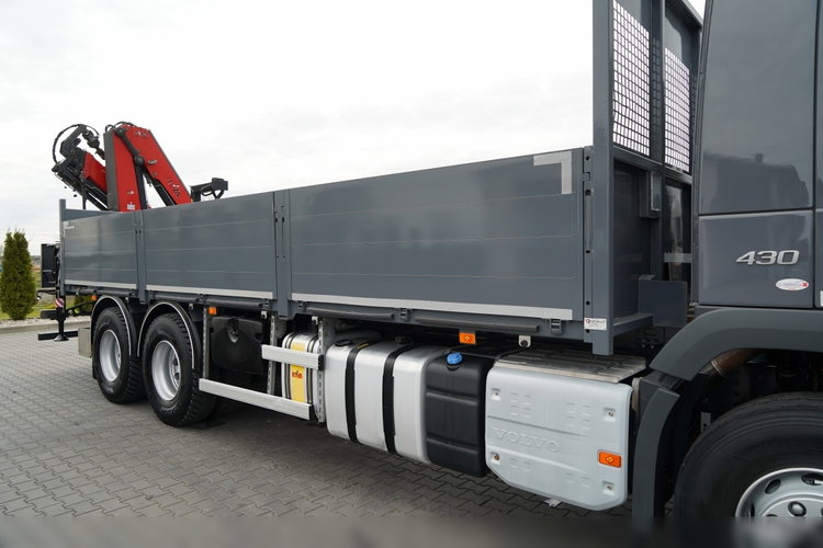 Volvo FHX 430 / SKRZYNIOWY- 7.15 M / HDS HYVA HC-183 / ROTATOR / WIDŁY DO PALET / PILOT zdjęcie 26