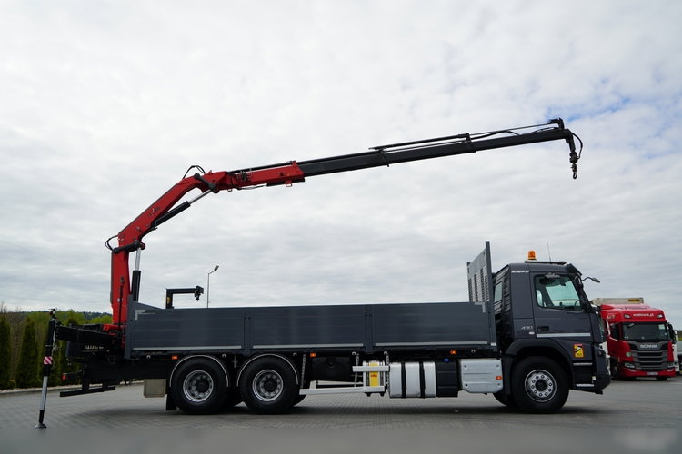 Volvo FHX 430 / SKRZYNIOWY- 7.15 M / HDS HYVA HC-183 / ROTATOR / WIDŁY DO PALET / PILOT zdjęcie 6