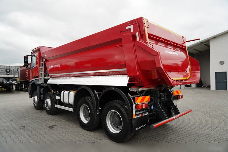 Mercedes -BENZ AROCS 4145 / 8x8 / WYWROTKA TYLNOZSYPOWA / KH KIPPER / MANUAL / OPONY 100% / EURO 6 zdjęcie 9