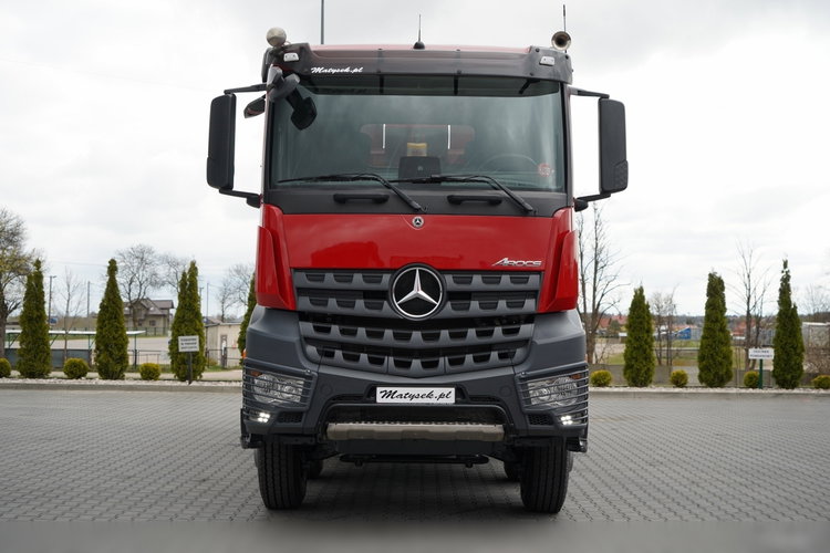 Mercedes -BENZ AROCS 4145 / 8x8 / WYWROTKA TYLNOZSYPOWA / KH KIPPER / MANUAL / OPONY 100% / EURO 6 zdjęcie 14