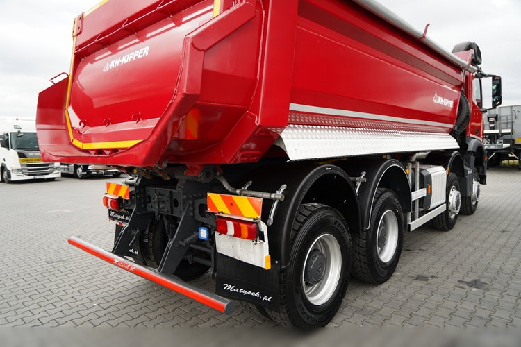 Mercedes -BENZ AROCS 4145 / 8x8 / WYWROTKA TYLNOZSYPOWA / KH KIPPER / MANUAL / OPONY 100% / EURO 6 zdjęcie 19