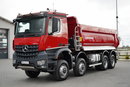 Mercedes -BENZ AROCS 4145 / 8x8 / WYWROTKA TYLNOZSYPOWA / KH KIPPER / MANUAL / OPONY 100% / EURO 6 zdjęcie 7