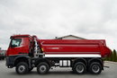 Mercedes -BENZ AROCS 4145 / 8x8 / WYWROTKA TYLNOZSYPOWA / KH KIPPER / MANUAL / OPONY 100% / EURO 6 zdjęcie 8