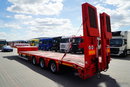 KAESSBOHRER NACZEPA LAWETA NISKOPODWOZIE / NAJAZDY HYDRAULICZNE / 3 OSIOWA / POSZERZANA  zdjęcie 5