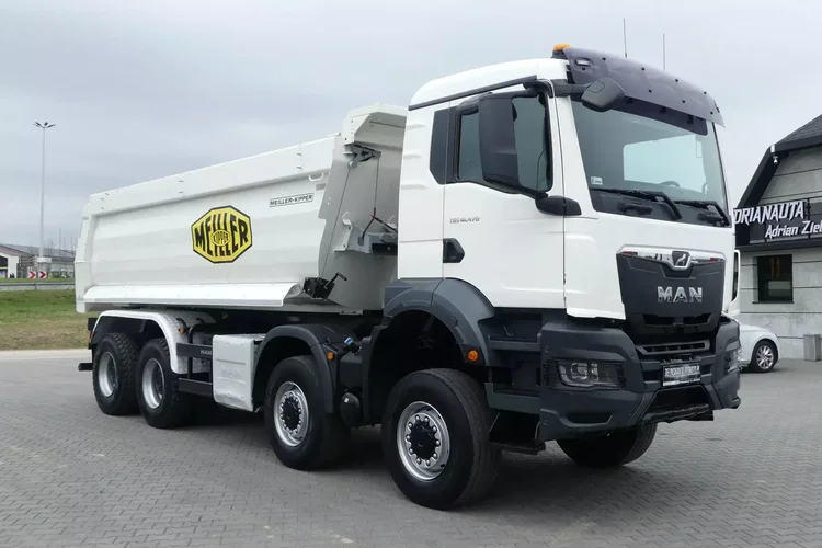 TGS 41.470 / 8x8 / WYWROTKA MEILLER / MANUAL / NISKI PRZEBIEG / zdjęcie 12