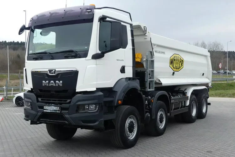 TGS 41.470 / 8x8 / WYWROTKA MEILLER / MANUAL / NISKI PRZEBIEG / zdjęcie 5