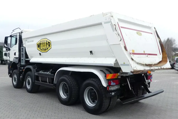 TGS 41.470 / 8x8 / WYWROTKA MEILLER / MANUAL / NISKI PRZEBIEG / zdjęcie 8
