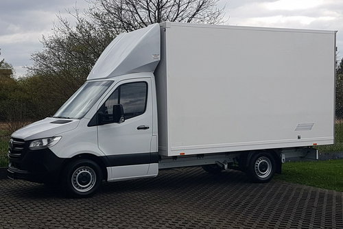Mercedes Sprinter 8EP KONTENER 4.11x2.15x2.30 KLIMA 314CDI MANUAL 6-BIEGÓW KRAJOWY