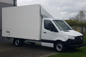 Mercedes Sprinter 8EP KONTENER 4.11x2.15x2.30 KLIMA 314CDI MANUAL 6-BIEGÓW KRAJOWY