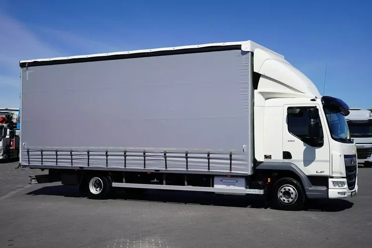 DAF LF / 260 / ACC / E 6 / FIRANKA / 18 PALET / DŁ. 7.2 M zdjęcie 4