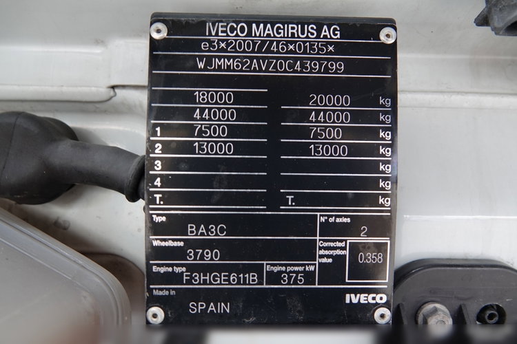 Iveco S-WAY / 510 / RETARDER / KLIMA POSTOJOWA / EURO 6 zdjęcie 39