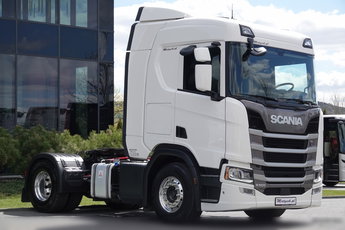 Scania R 500 / HYDRAULIKA / RETARDER / KLIMA POSTOJOWA / CAŁA NA PODUSZKACH / ALUFELGI /