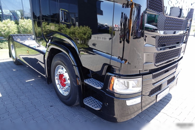 Scania S 500 / ADR FL / RETARDER / KLIMA POSTOJOWA / TV / ALUFELGI / EURO 6 zdjęcie 10