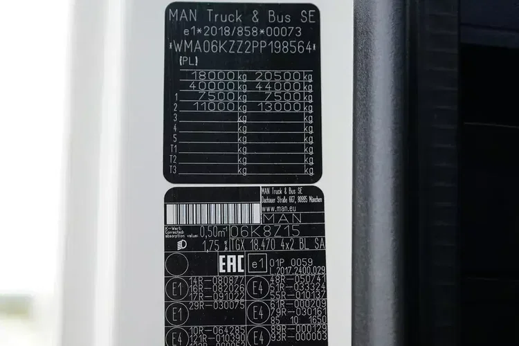 MAN TGX / 18.470 / EURO 6 / GX / ACC / MAŁY PRZEBIEG zdjęcie 11