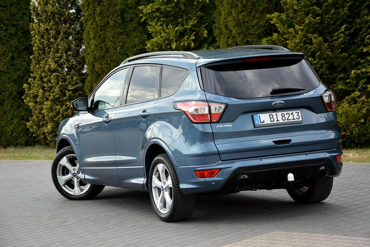 Ford Kuga ST-Line Skóry 4X4 Radar Xenon Ledy Kamera ParkAssist Keyless Alu18 ASO zdjęcie 5