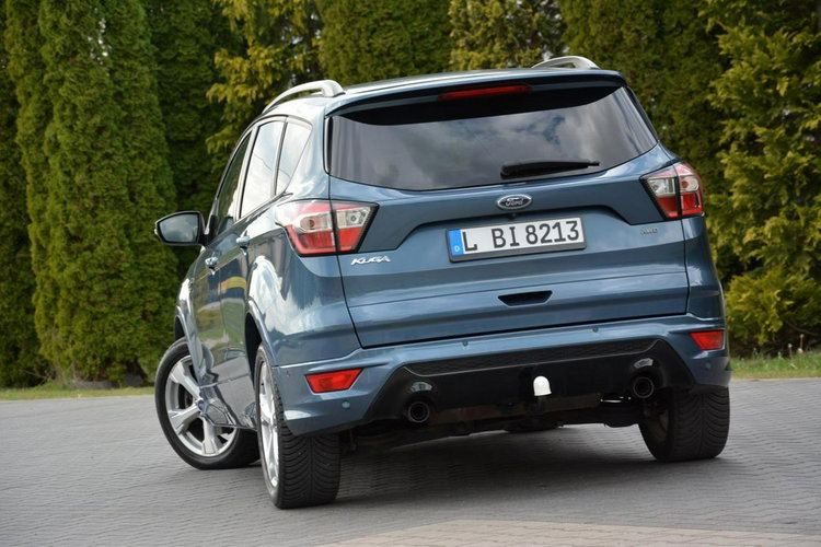 Ford Kuga ST-Line Skóry 4X4 Radar Xenon Ledy Kamera ParkAssist Keyless Alu18 ASO zdjęcie 6