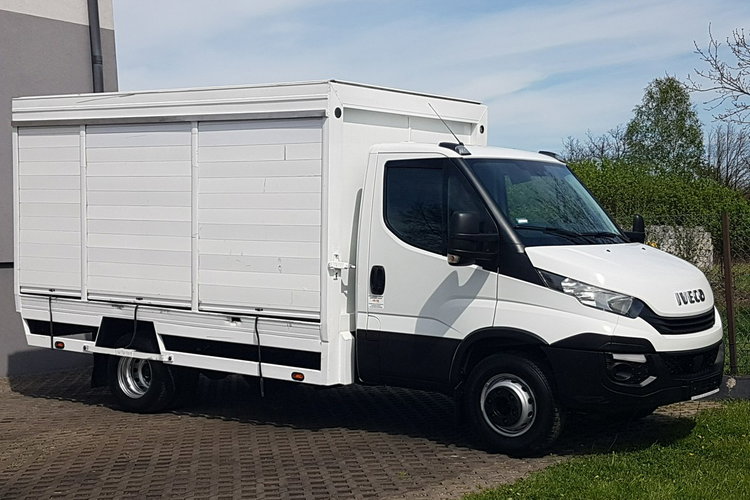 Iveco 70C18 KONTENER ROLETY BOK DO TRANSPORTU WODY 3.66x2.21x1.86 zdjęcie 1