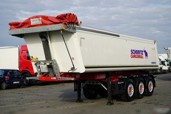Schmitz WYWROTKA 25 m3 / ALUMINIOWA  / OŚ PODNOSZONA  / ALUFELGI 