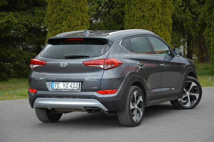 Hyundai Tucson Premium Skóry biXenon Led BLIS Wentyl. Fotele Radar Navi Kamera AWD zdjęcie 12