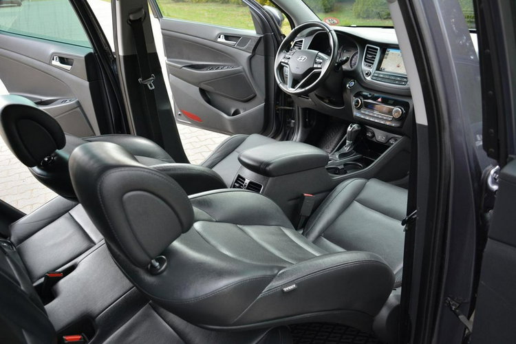 Hyundai Tucson Premium Skóry biXenon Led BLIS Wentyl. Fotele Radar Navi Kamera AWD zdjęcie 21