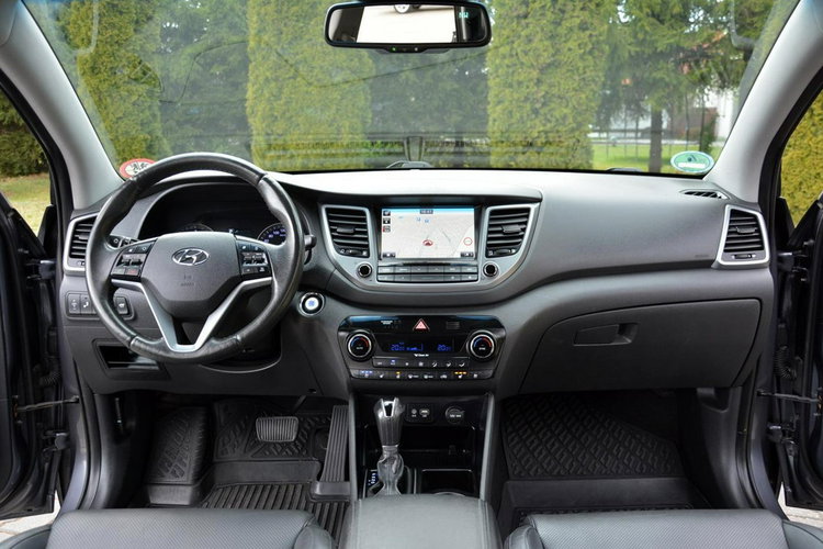 Hyundai Tucson Premium Skóry biXenon Led BLIS Wentyl. Fotele Radar Navi Kamera AWD zdjęcie 26