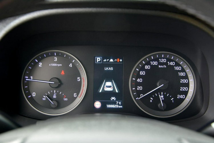 Hyundai Tucson Premium Skóry biXenon Led BLIS Wentyl. Fotele Radar Navi Kamera AWD zdjęcie 28