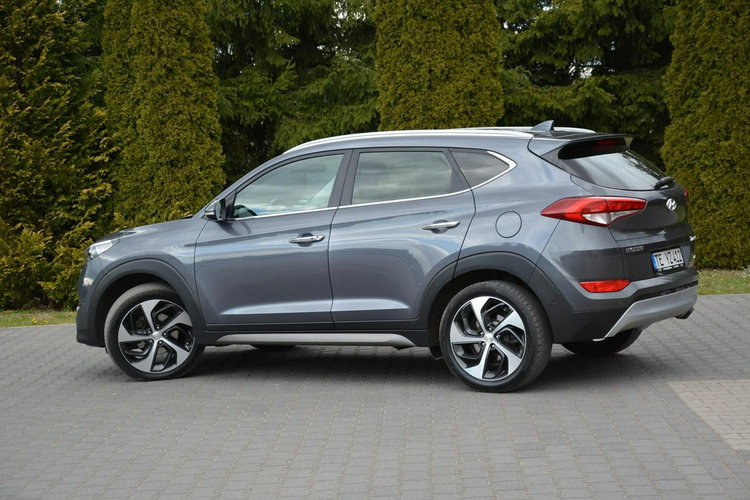 Hyundai Tucson Premium Skóry biXenon Led BLIS Wentyl. Fotele Radar Navi Kamera AWD zdjęcie 4