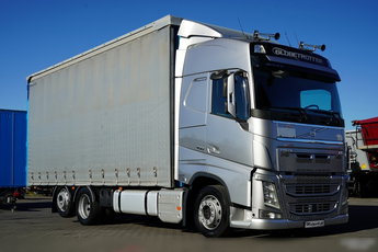 Volvo FH 460 / FIRANKA 7.3 M SOLÓWKA / MEGA / KLIMA POSTOJOWA / OŚ PODNOSZONA I SKRĘTNA / MOCNA PODŁOGA /