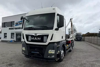 MAN MAN TGS 26.460 6x2 bramowiec MEILLER AK 16 MT
