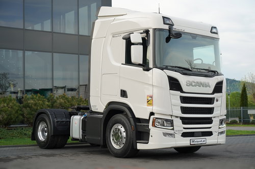 Scania R 500 / HYDRAULIKA / RETARDER / CAŁA NA PODUSZKACH / KLIMA POSTOJOWA / ALUSY