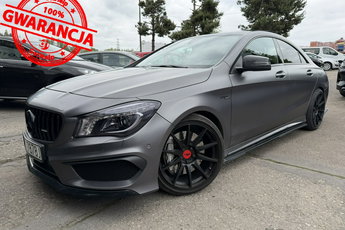 Mercedes CLA 45 AMG AMG 45s, Alcantara, Maxton, 4Matic, Nawigacja, Łopatki, Forge