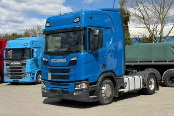 Scania R450 full ADR AT FL z Niemiec nie używana hydraulika stan idealny po kontrakcie w ASO SCANIA