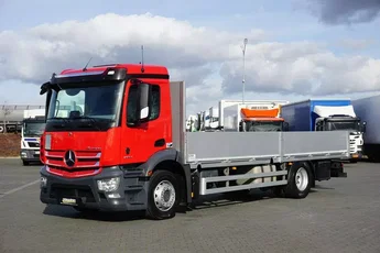 Mercedes ACTROS / 1824 / ACC / E 6 / BURTOWY / 18 PALET / ŁAD. 10 120 KG