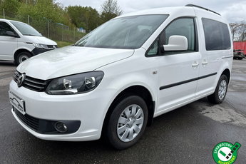 Volkswagen Caddy 2.0 MPI 109 KM 5 osobowy 2013 r Nowa instalacja LPG