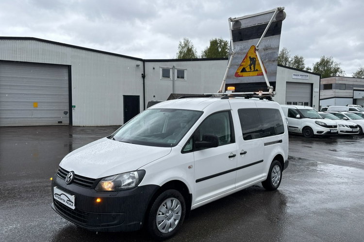 Volkswagen Caddy MAXI 2.0 109KM MPI /2012 r / 46 ty km przebiegu Nowy GAZ/LPG zdjęcie 2