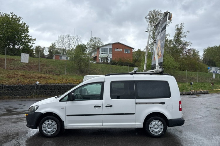 Volkswagen Caddy MAXI 2.0 109KM MPI /2012 r / 46 ty km przebiegu Nowy GAZ/LPG zdjęcie 3
