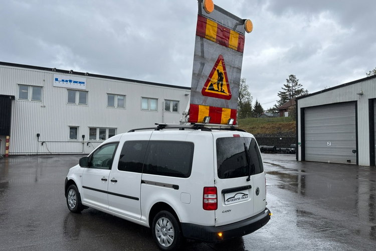 Volkswagen Caddy MAXI 2.0 109KM MPI /2012 r / 46 ty km przebiegu Nowy GAZ/LPG zdjęcie 4