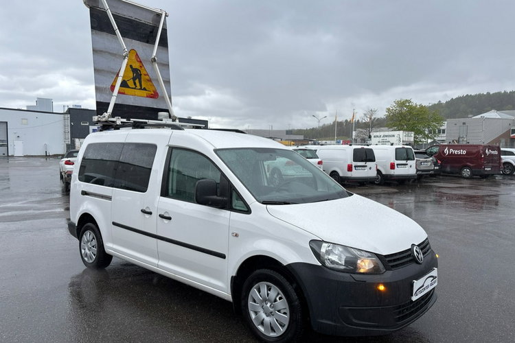 Volkswagen Caddy MAXI 2.0 109KM MPI /2012 r / 46 ty km przebiegu Nowy GAZ/LPG zdjęcie 7