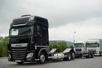 DAF XF 480 / BDF / ZESTAW TANDEM / SSC / KLIMA POSTOJOWA / OŚ PODNOSZONA / WECON 