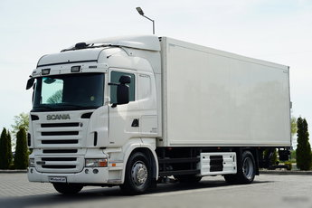 Scania R 420 / 4X2 / CHŁODNIA / SOLÓWKA  7.3 m / THERMO KING  / WINDA / EPS + SPRZĘGŁO /  