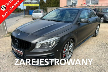 Mercedes CLA 45 AMG 2.0 45AMG 4MATIC Automat Skóry Szyberdach Stan BDB Bezwypadk Zarejestr
