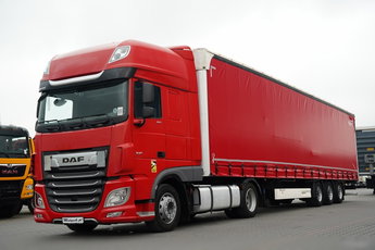 DAF XF 480 / ZESTAW / LOWDECK / SSC / + WIELTON / FIRANKA / MEGA / BDE / DACH PODNOSZONY / SAF 