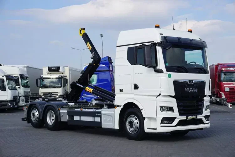 MAN TGX / 26.470 / E 6 / GM / HAKOWIEC HYVA / OŚ SKRĘTNA / RETARDER zdjęcie 2