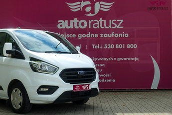 Ford Transit Custom Fv 23% TRANSIT CUSTOM 300L A6 FWD Automat Led 2.0 D 130KM 