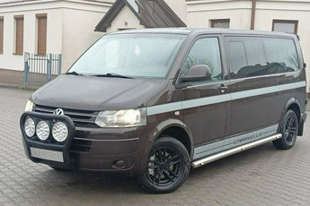 Volkswagen Caravelle Po opłatach bezwypadkowy udokumentowany przebieg