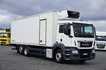 MAN TGS / 26.360 / EURO 6 / CHŁODNIA + WINDA / 20 PALET