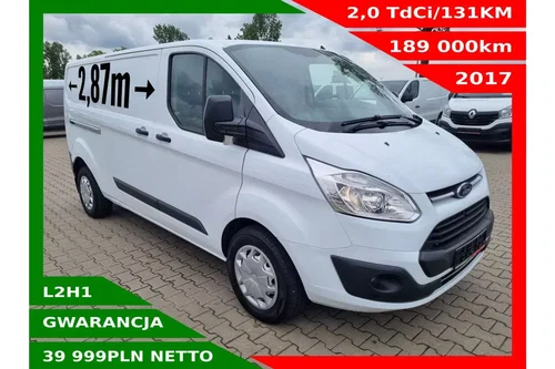 Ford transit-custom Long 39999zł NETTO 2.0 TdCi/131KM