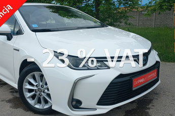Toyota Corolla E-CVT 1.8 Hybryda Pełna historia FV23% 49.5 tys export Kamera cofania
