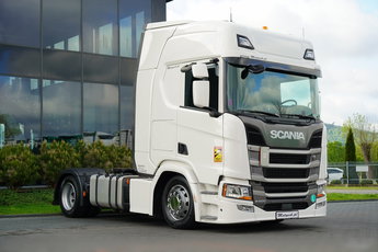 Scania R 500 / RETARDER / KLIMA POSTOJOWA / LOW DECK / 2022 ROK / 2 ZBIORNIKI 1200 L /